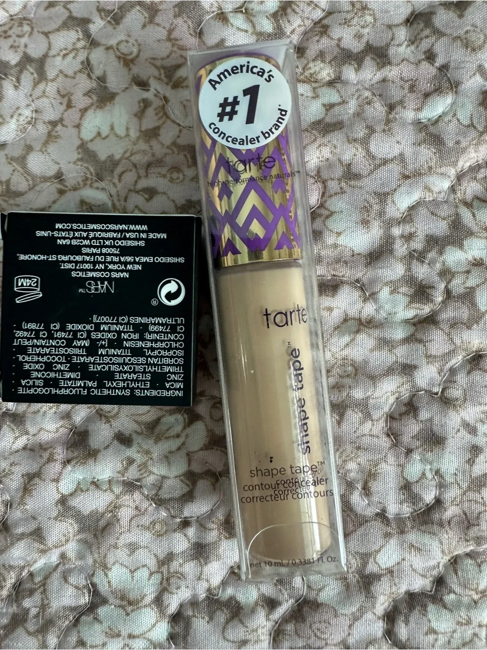 tarte Shape Tape Concealer - light beige with purple-gold cap